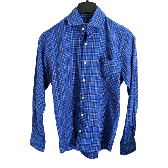 Peter Millar Crown Sport  Performance Flannel Markham Sport Shirt... Size Small - Picture 3 of 7
